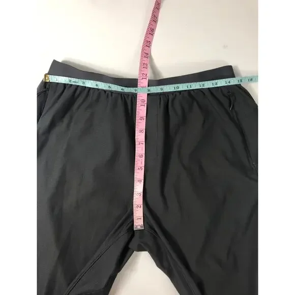 Lululemon Men's Large Gray Olive Reflective Jogger Athletic Exercise Breathable - Picture 13 of 14